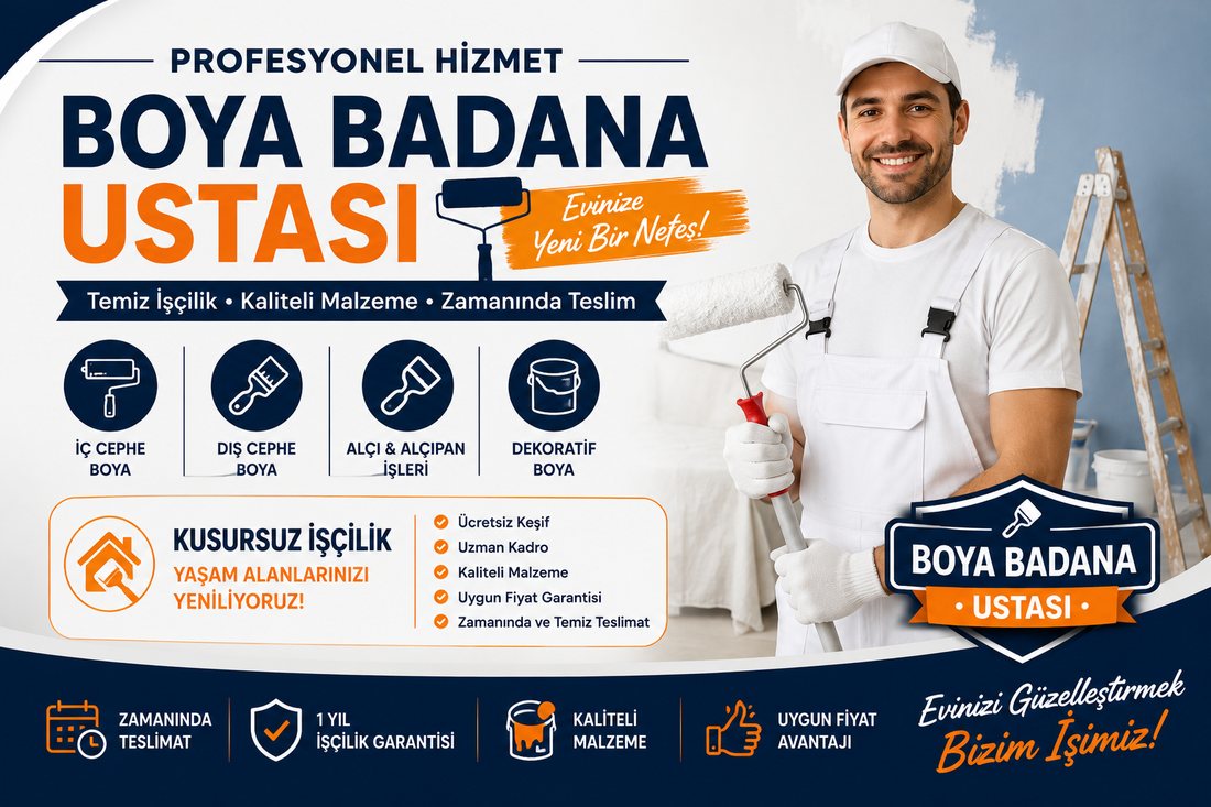 Aşık Veysel boya badana ustası – profesyonel boyacı